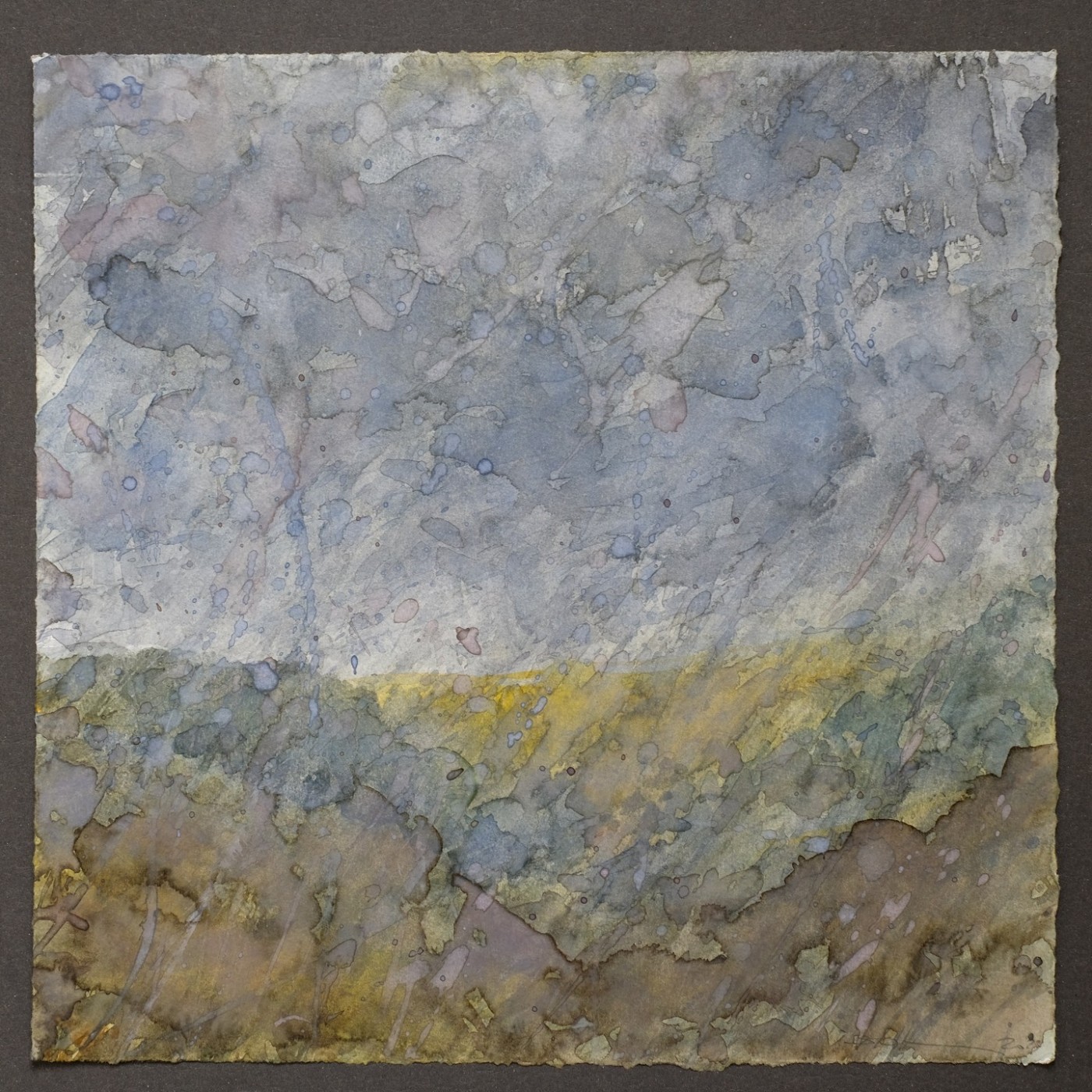 Kein Ausweg, noch 10 Minuten, 2023 - Aquarell