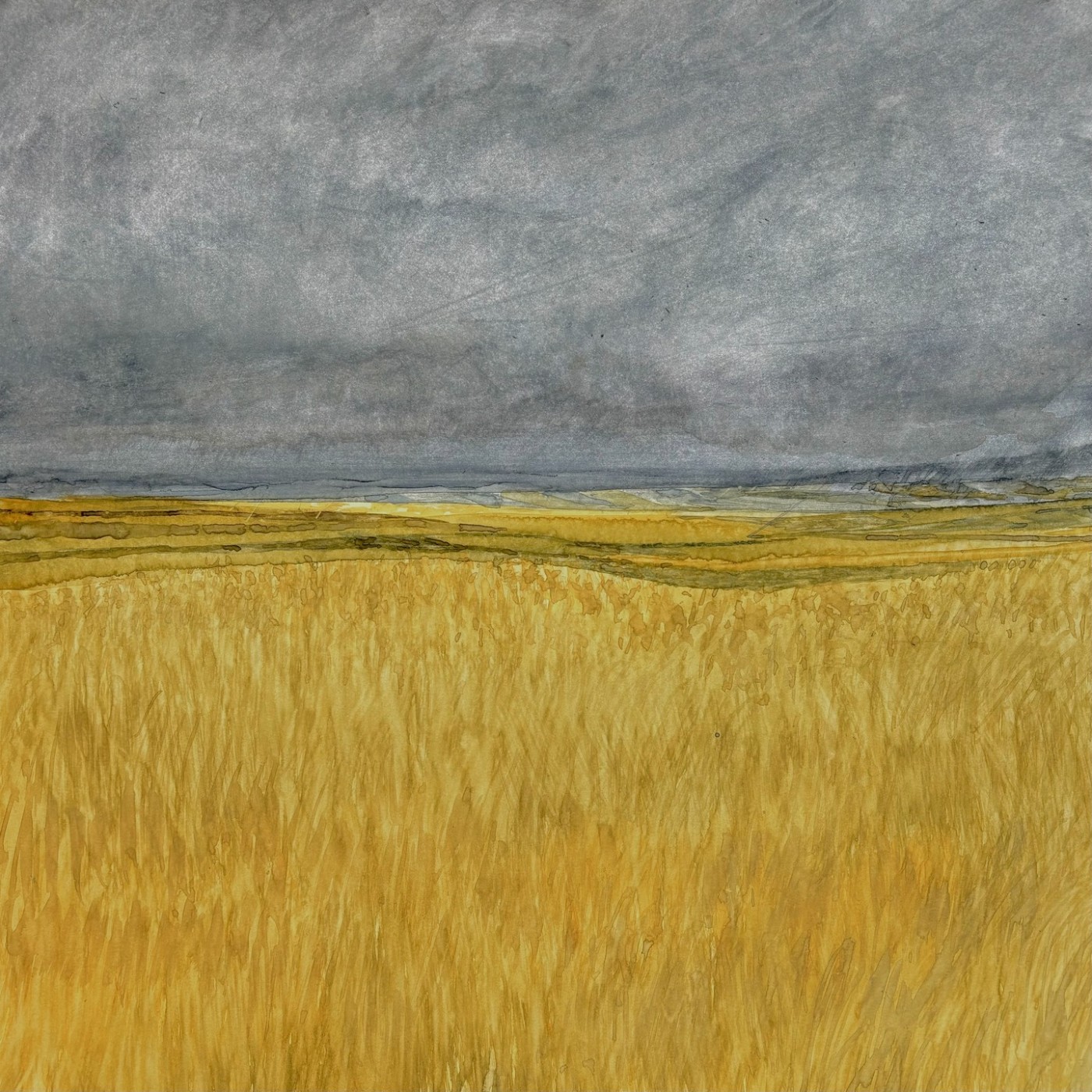 Von hier nach dort I, 2024 - Aquarell