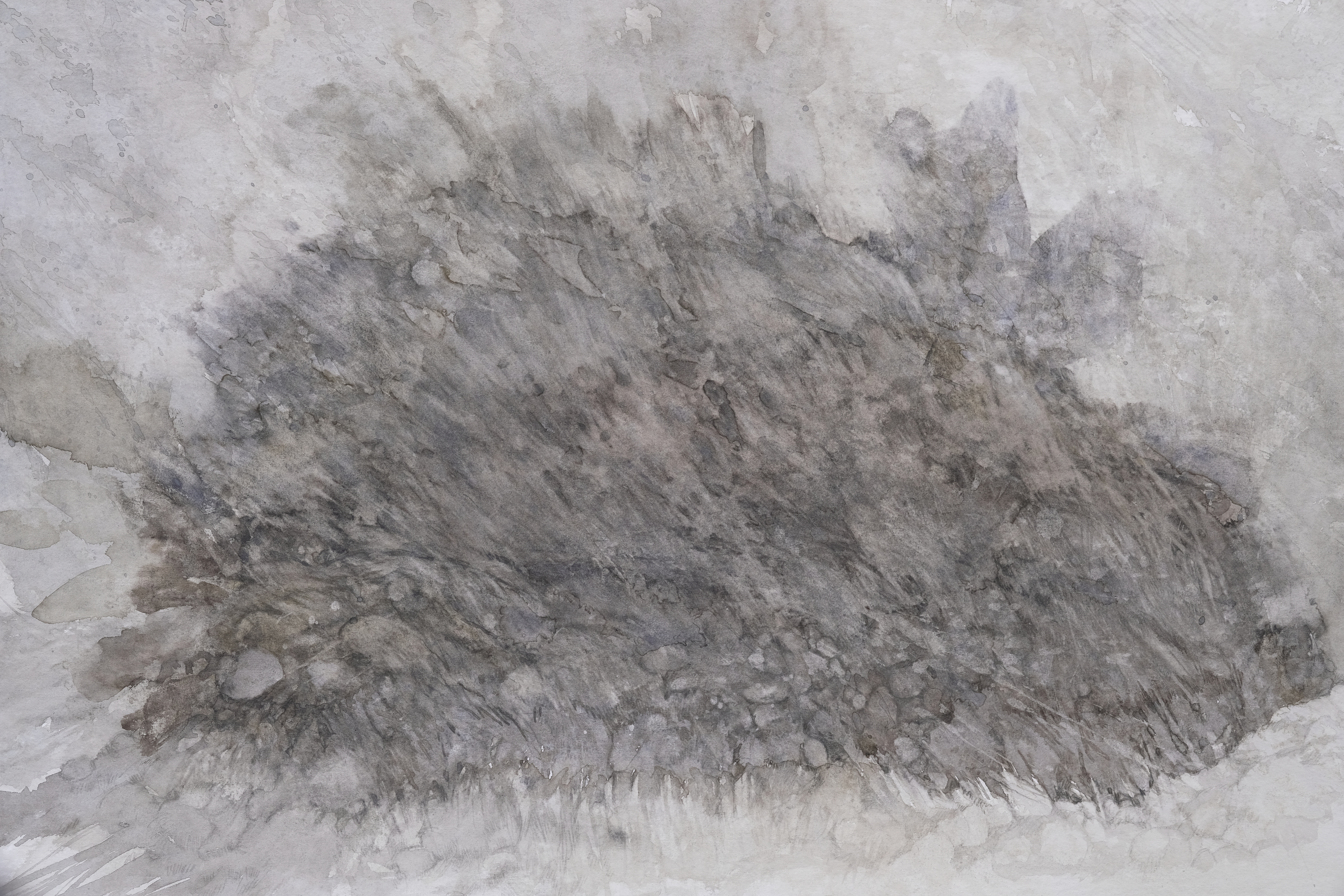 Entfärbung, 2025 - Aquarell