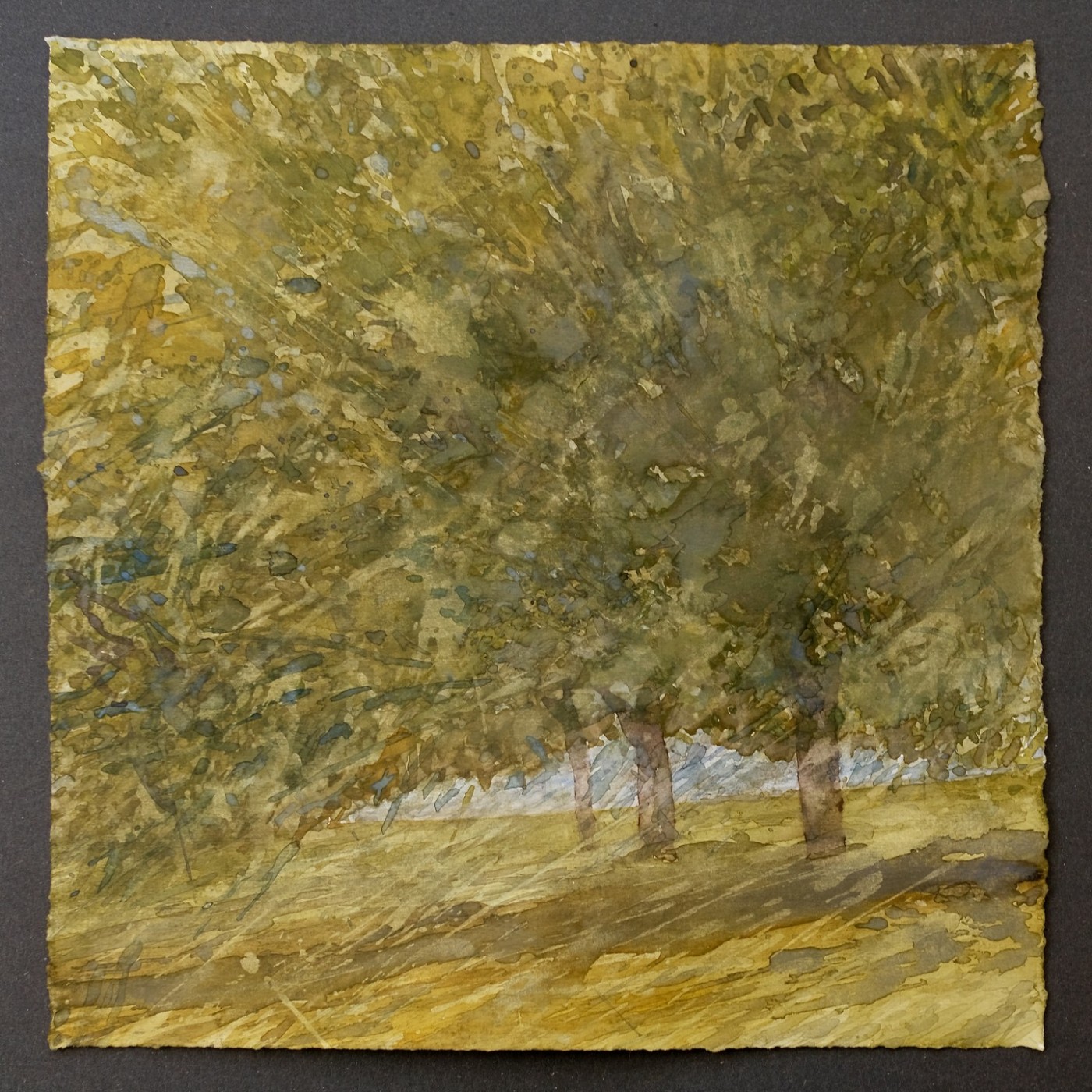Örtlichkeiten und andere vergessene Dinge, 2023 - Aquarell