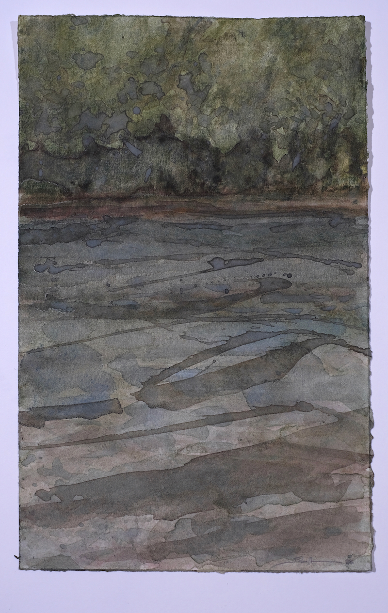 Nah am Wasser, 2022 - Aquarell
