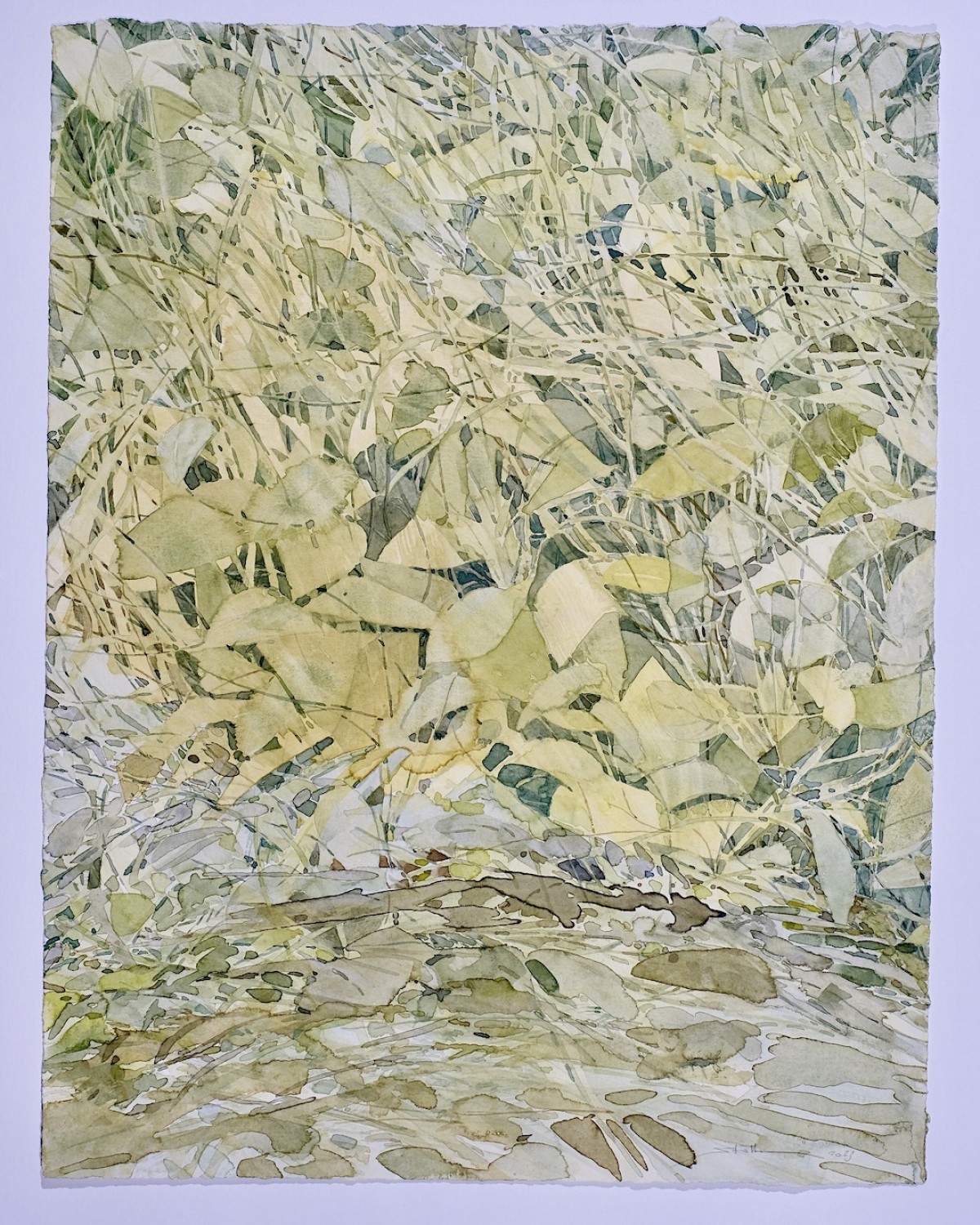 Darunter Terrazzo, 2023 - Aquarell