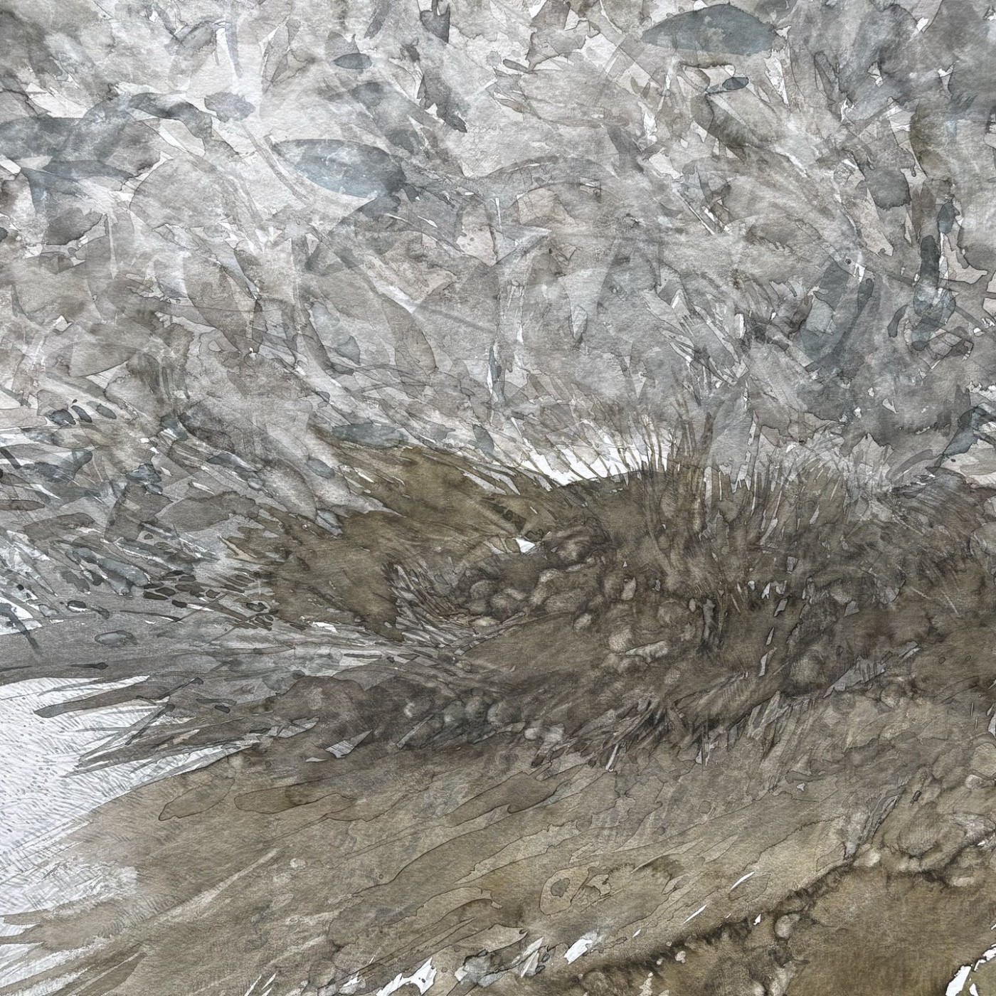 Was mache ich dort?, 2024 - Aquarell
