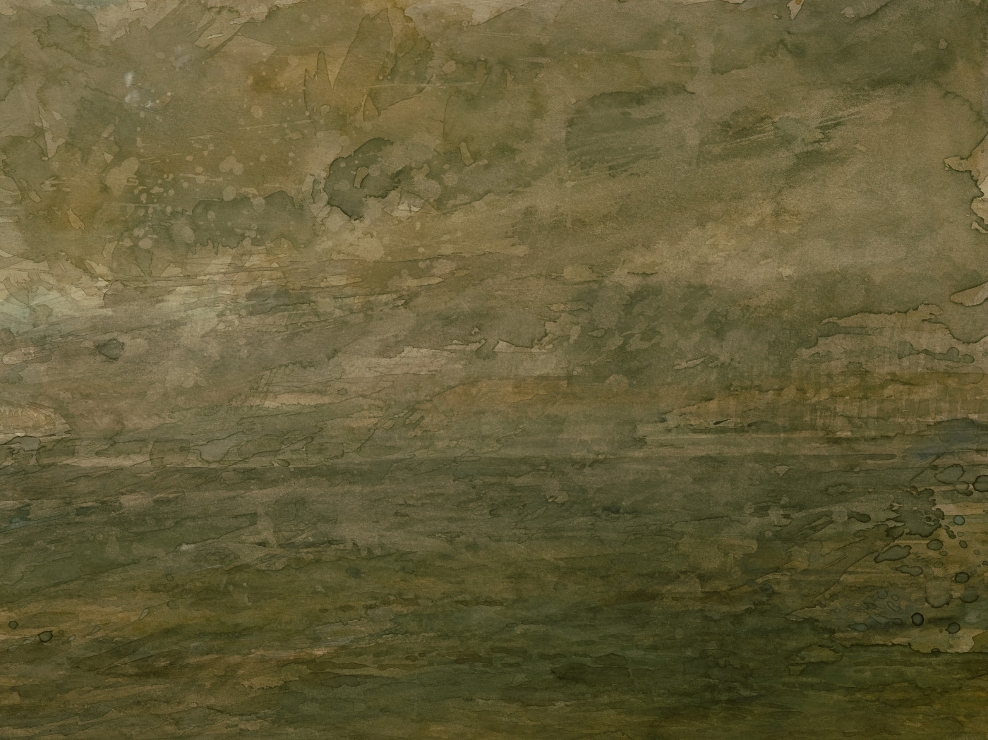 Abfischzeit, 2025 - Aquarell