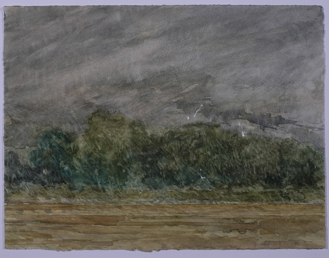 Via dei Mille 85 I, 2023 - Aquarell