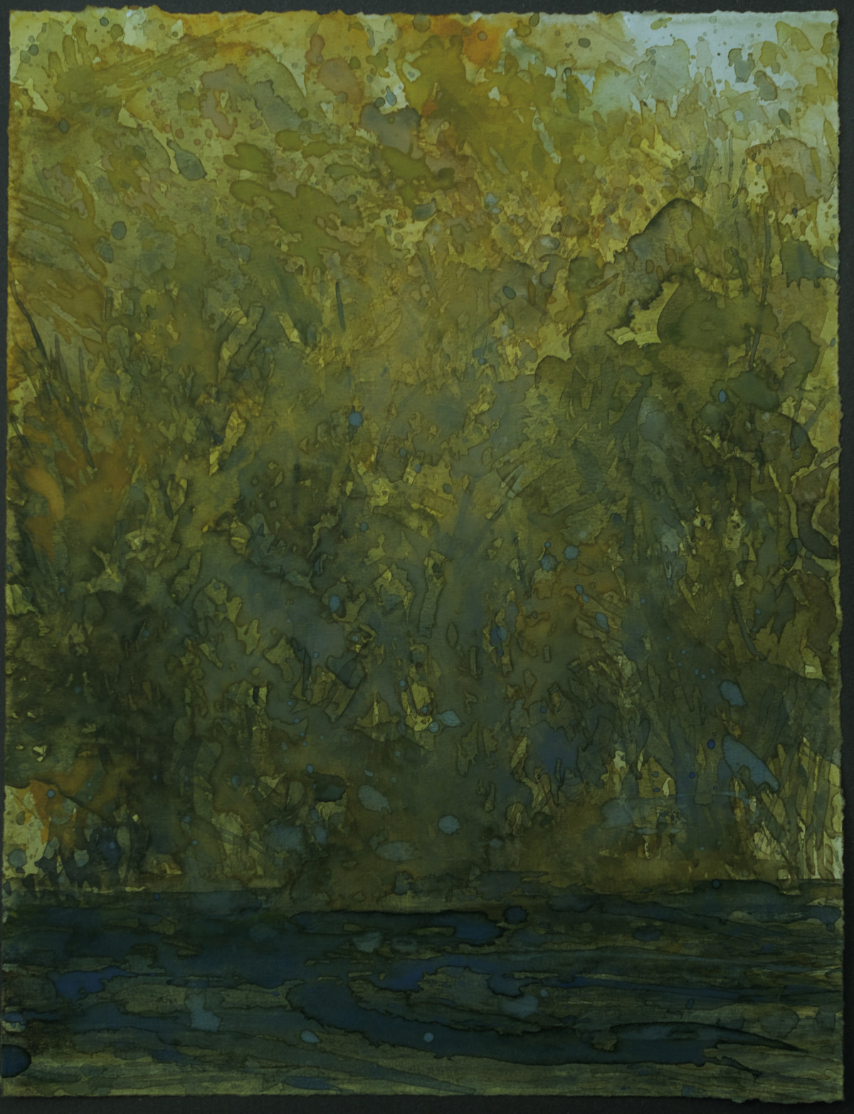 Trübwasser II, 2025 - Aquarell